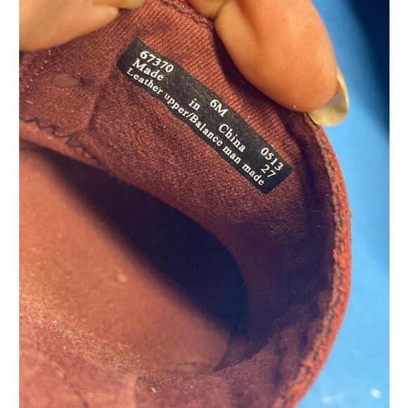 Clarks Bendables Slides Womens Size 6 M Burgundy Leather Slip-Ons Mules Clogs - Picture 9 of 11